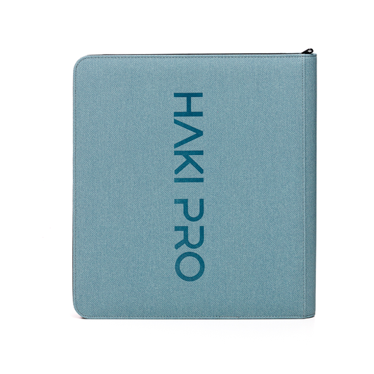 HAKI PRO - Petrol 12 Pocket Premium Trading Card Binder