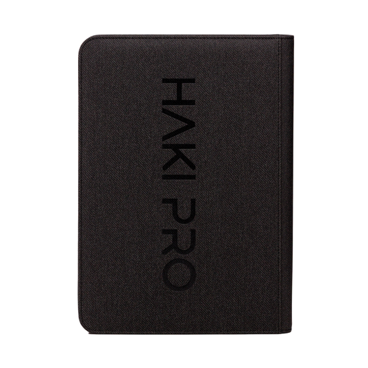 HAKI PRO - Black 9 Pocket Premium Trading Card Binder - PokéBox Australia