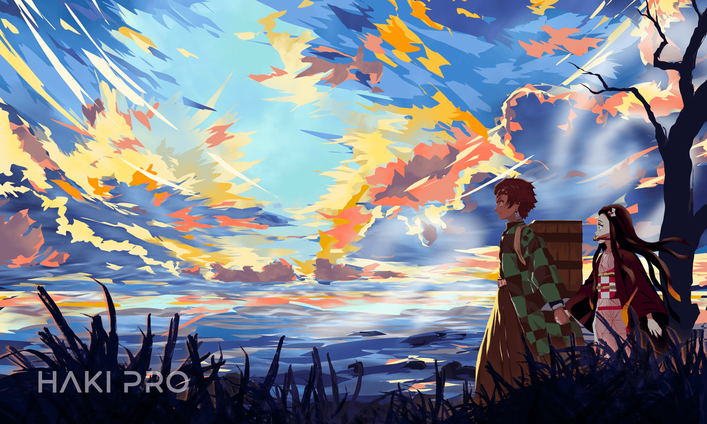Demon Slayer - Twilight Journey: Bond of Siblings - Playmat/Mouse Pad