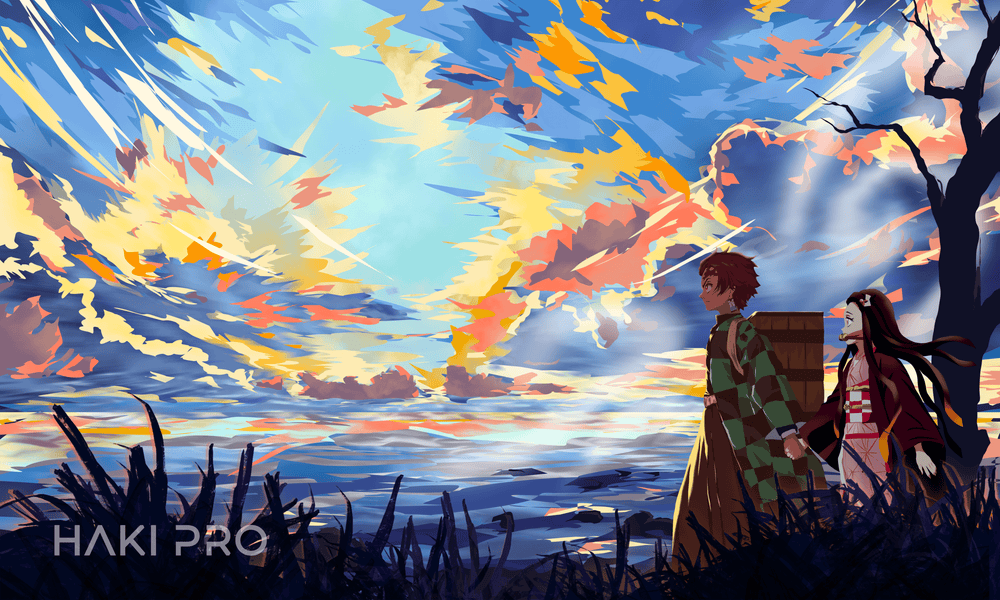 Demon Slayer - Twilight Journey: Bond of Siblings - Playmat/Mouse Pad