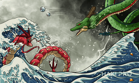 Pokemon/Dragon Ball - Clash of Legends: Tides of Fury - Playmat/Mouse Pad