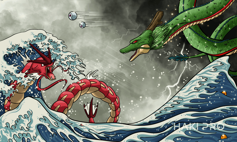Pokemon/Dragon Ball - Clash of Legends: Tides of Fury - Playmat/Mouse Pad