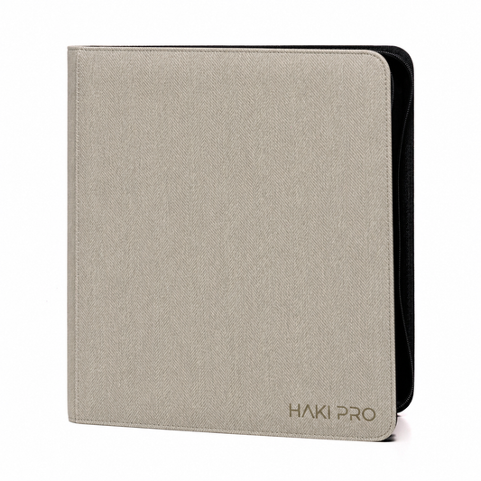 HAKI PRO - Chalk 12 Pocket Premium Trading Card Binder