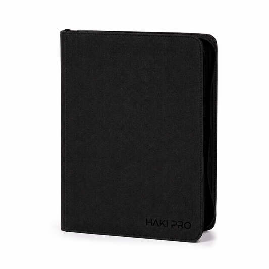 HAKI PRO - Black 9 Pocket Premium Trading Card Binder - PokéBox Australia
