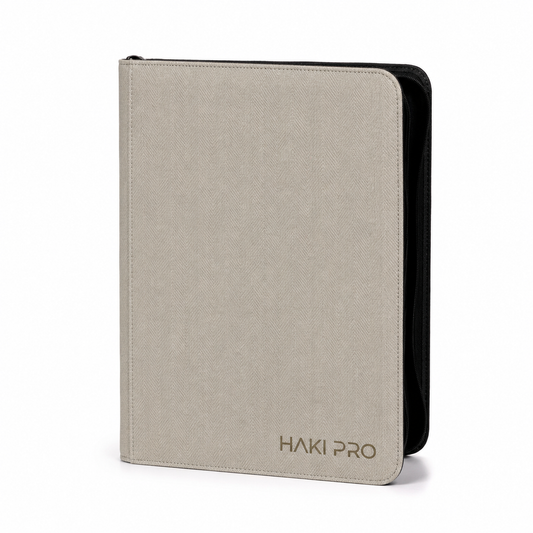 HAKI PRO - Chalk 9 Pocket Premium Trading Card Binder - PokéBox Australia